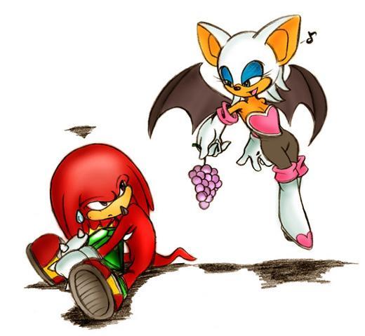 Knuckles et Rouge (Knouge) .