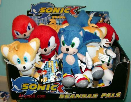 Peluche méga tête Tomy France Sonic - Jouets